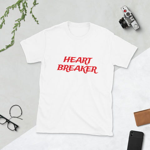 Camiseta HEART BREAKER de manga corta unisex - funny happy kids