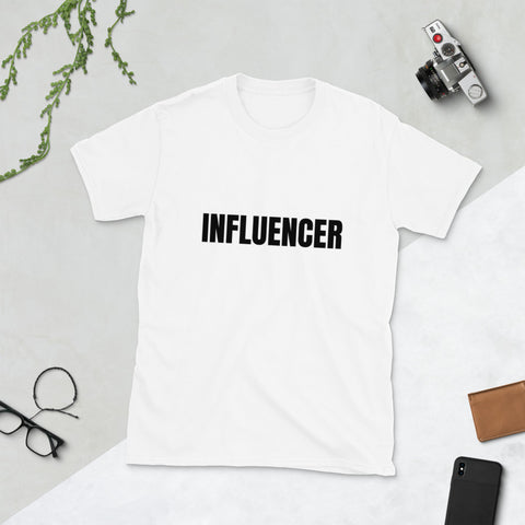 Camiseta INFLUENCER de manga corta unisex - funny happy kids