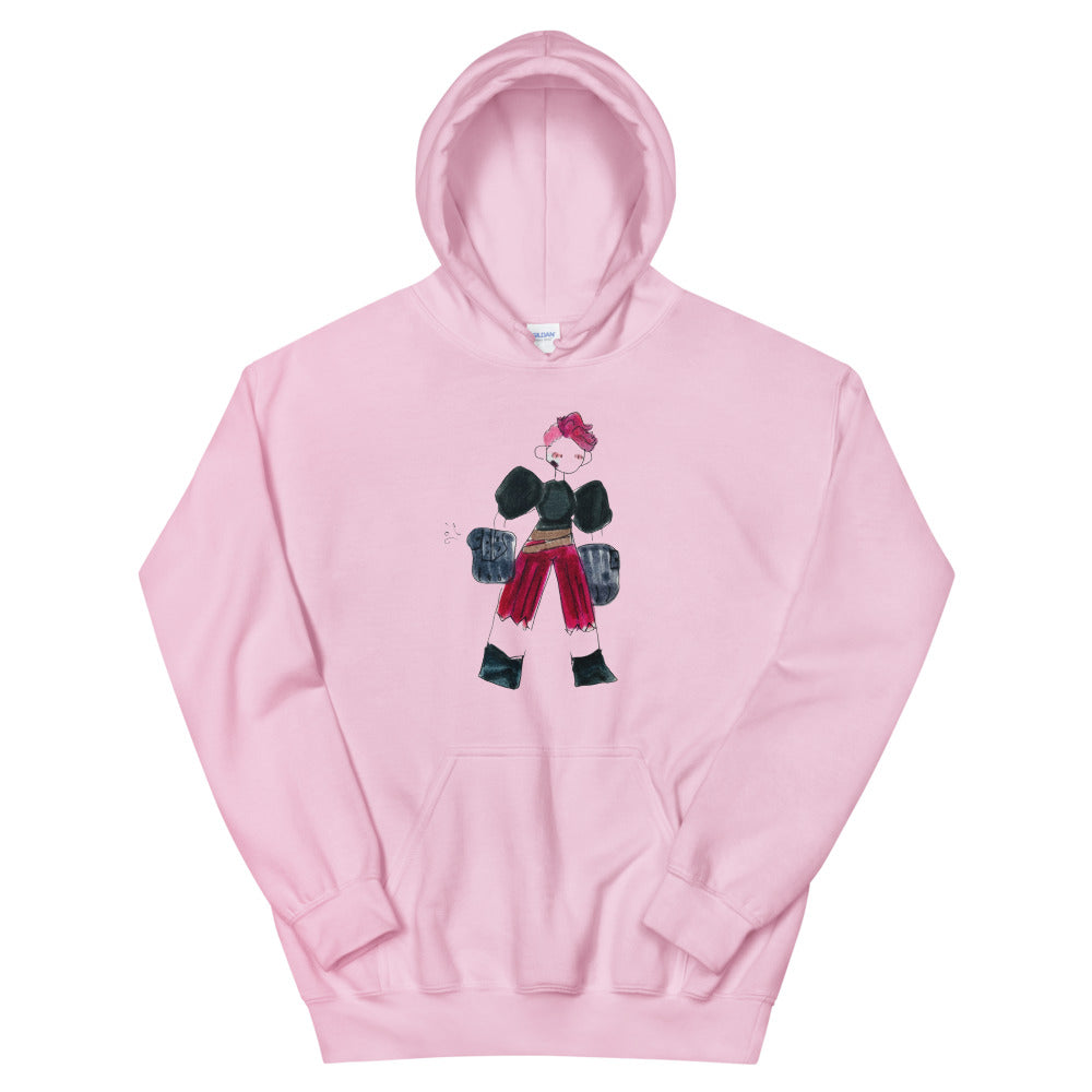 Sudadera con capucha Chica unisex diseño by Aina RM - funny happy kids