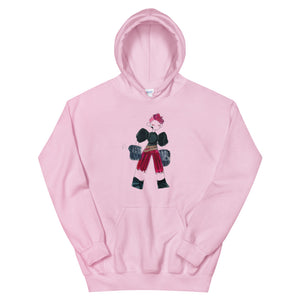 Sudadera con capucha Chica unisex diseño by Aina RM - funny happy kids
