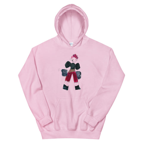 Sudadera con capucha Chica unisex diseño by Aina RM - funny happy kids