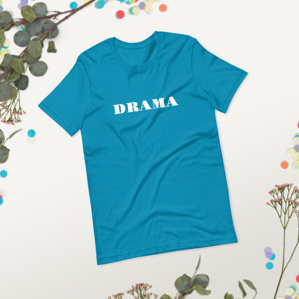 Camiseta DRAMA de manga corta unisex - funny happy kids