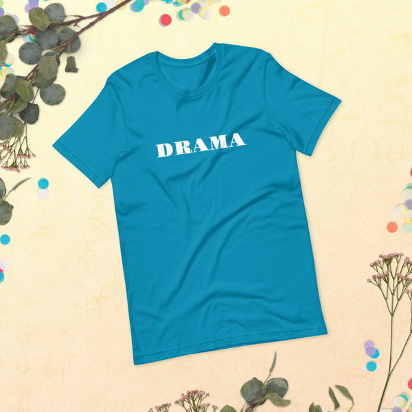 Camiseta DRAMA de manga corta unisex - funny happy kids