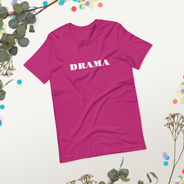Camiseta DRAMA de manga corta unisex - funny happy kids