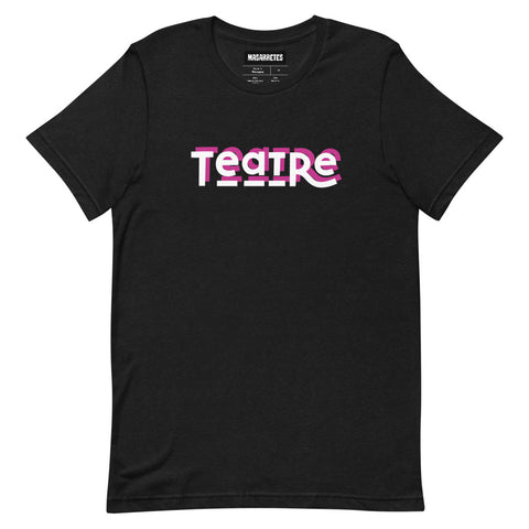 Camiseta de manga corta unisex TEATRE