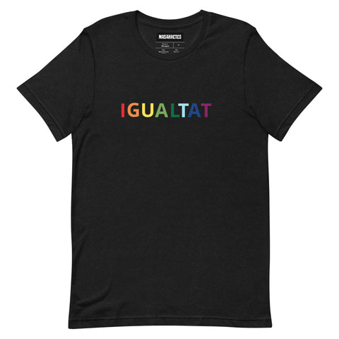 Camiseta de manga corta unisex IGUALTAT