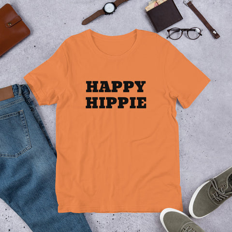 Camiseta de manga corta  HAPPY HIPPIE unisex - funny happy kids