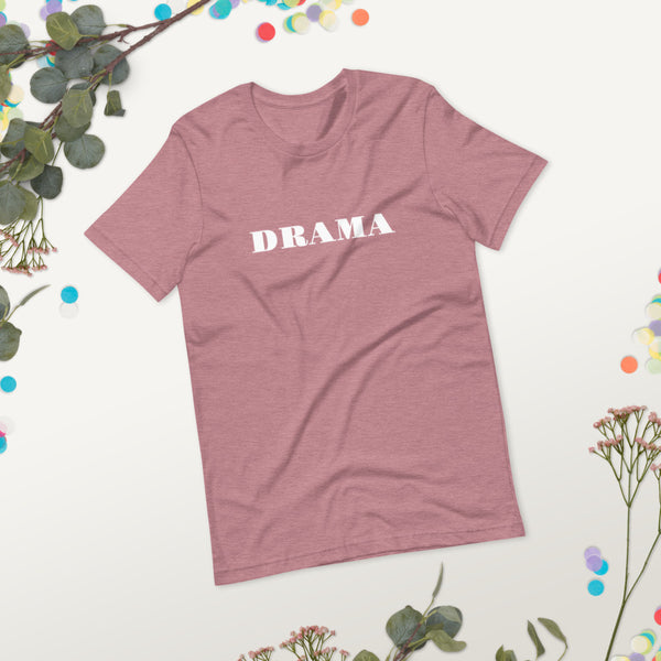 Camiseta DRAMA de manga corta unisex - funny happy kids