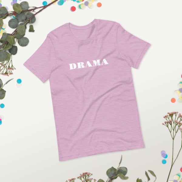 Camiseta DRAMA de manga corta unisex - funny happy kids
