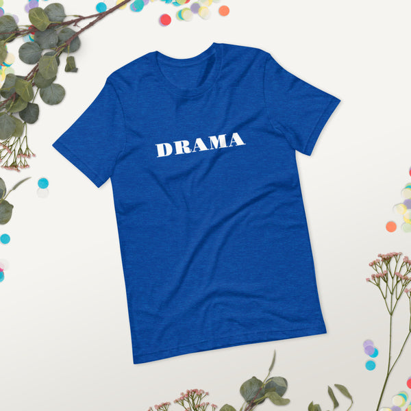 Camiseta DRAMA de manga corta unisex - funny happy kids