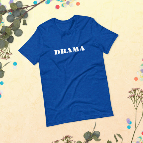 Camiseta DRAMA de manga corta unisex - funny happy kids