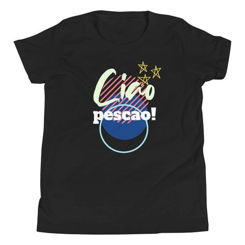 Camiseta CIA PESCAO de manga corta júnior - funny happy kids