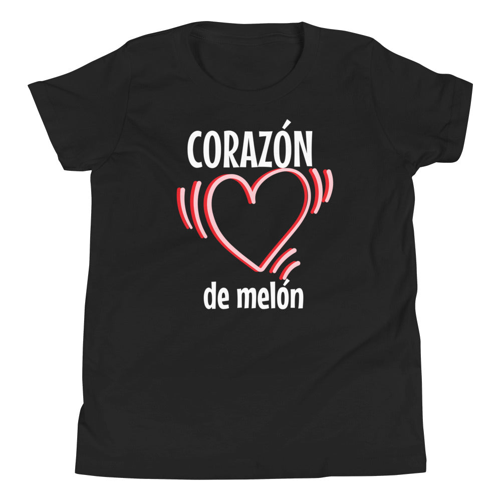 Camiseta CORAZÓN DE MELÓN de manga corta júnior - funny happy kids