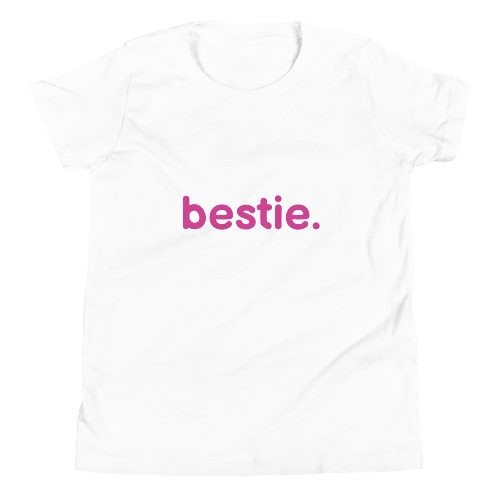 Camiseta BESTIE de manga corta júnior - funny happy kids