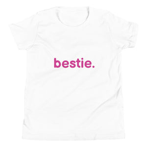 Camiseta BESTIE de manga corta júnior - funny happy kids
